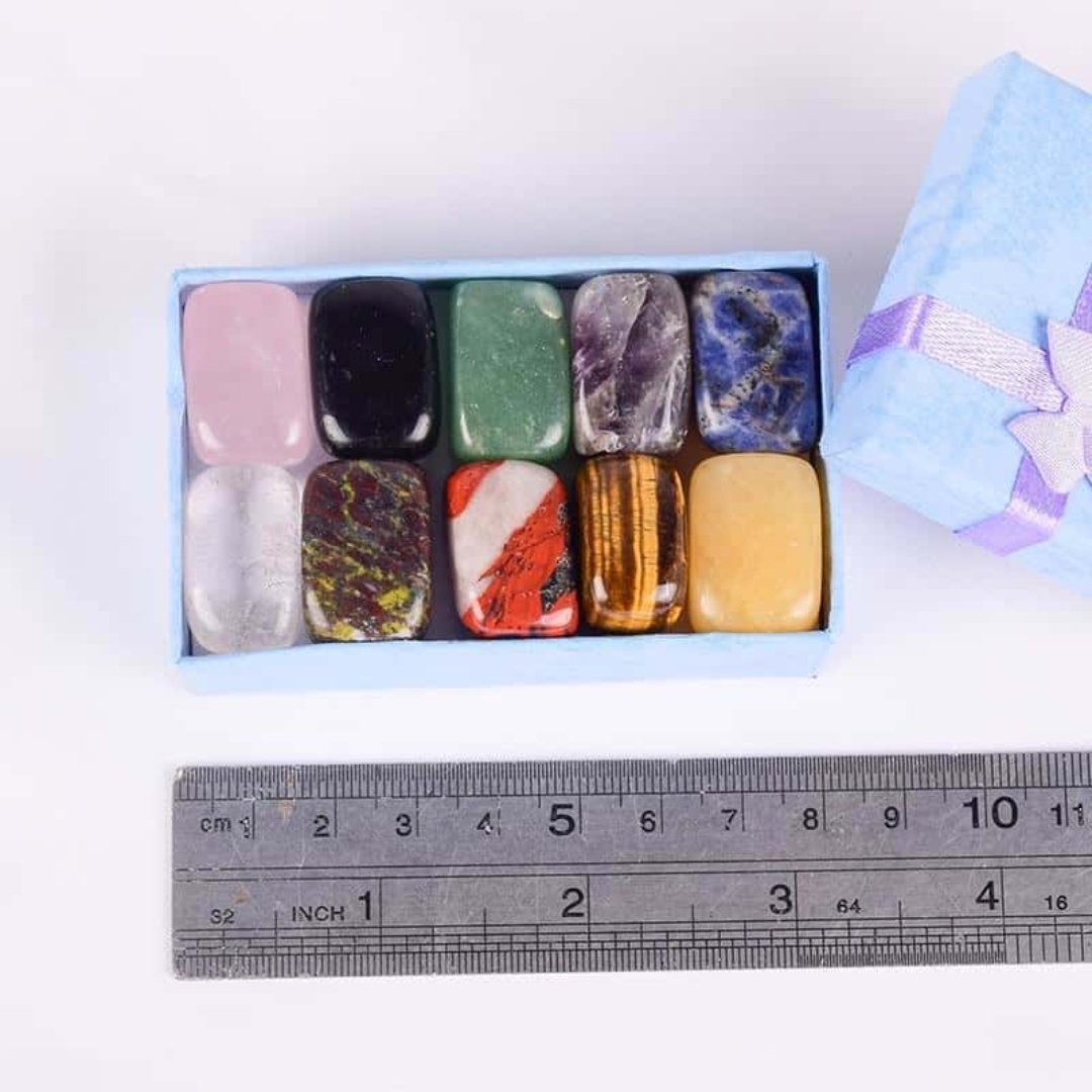 Beginner Spiritual Crystal Set - Natural Stones - Pretland | Spiritual Crystals & Jewelry