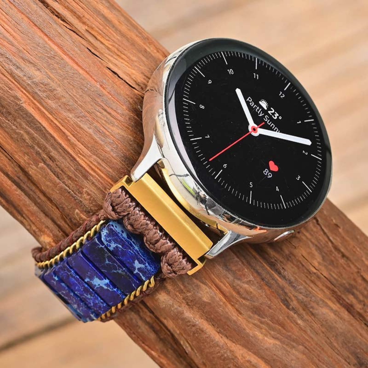 Trendy Blue Emperor Samsung Watch Strap - Samsung Watch Straps - Pretland | Spiritual Crystals & Jewelry