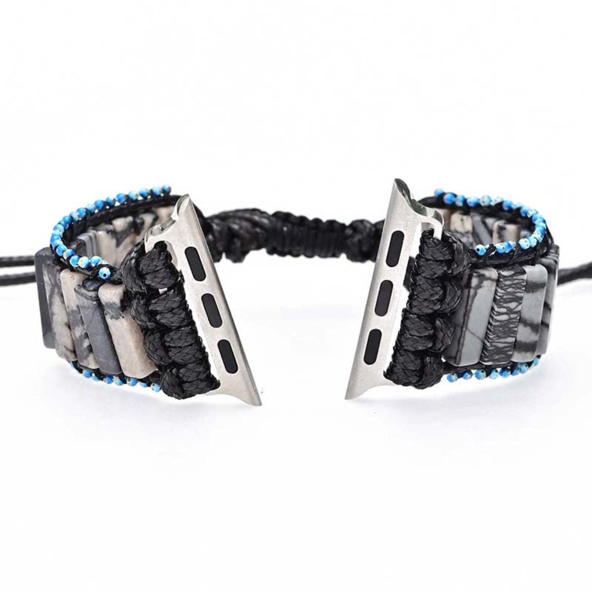 Exclusive Zebra Stones Apple Watch Strap - Apple Watch Straps - Pretland | Spiritual Crystals & Jewelry