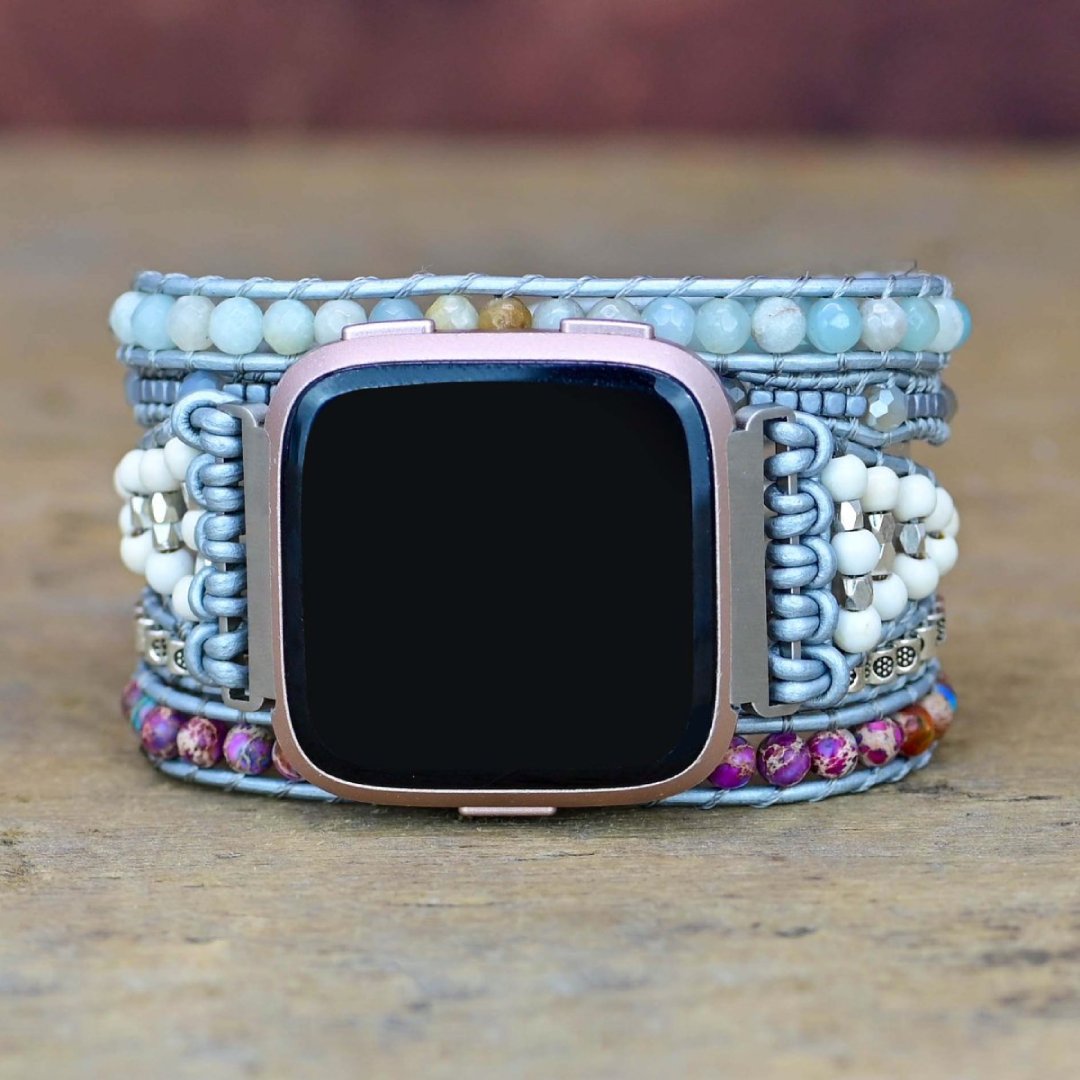 Trend Turquoise Stone Apple Watch Strap - Apple Watch Straps - Pretland | Spiritual Crystals & Jewelry