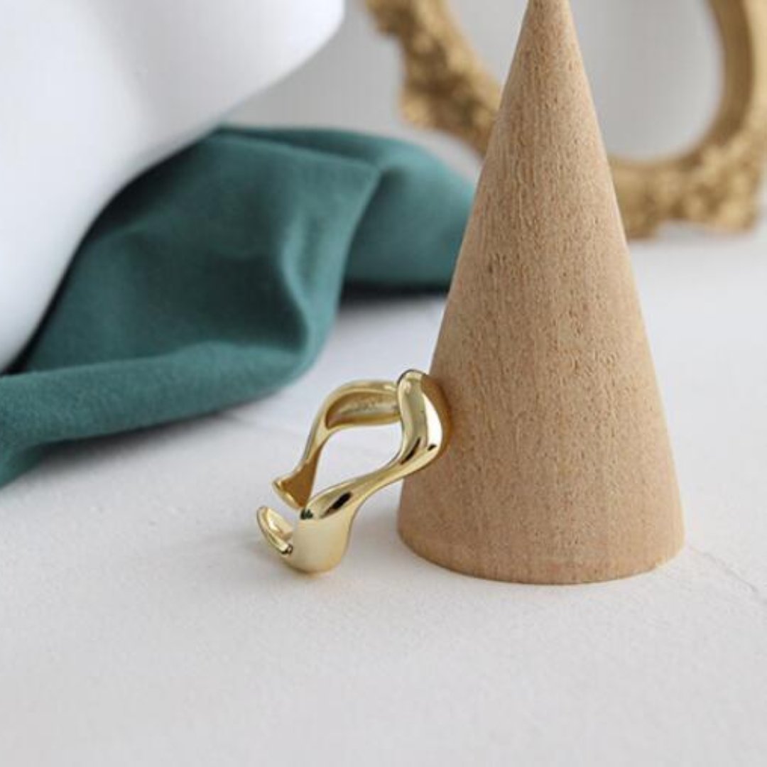 Aziza 925 Sterling Silver Adjustable Ring - Rings - Pretland | Spiritual Crystals & Jewelry
