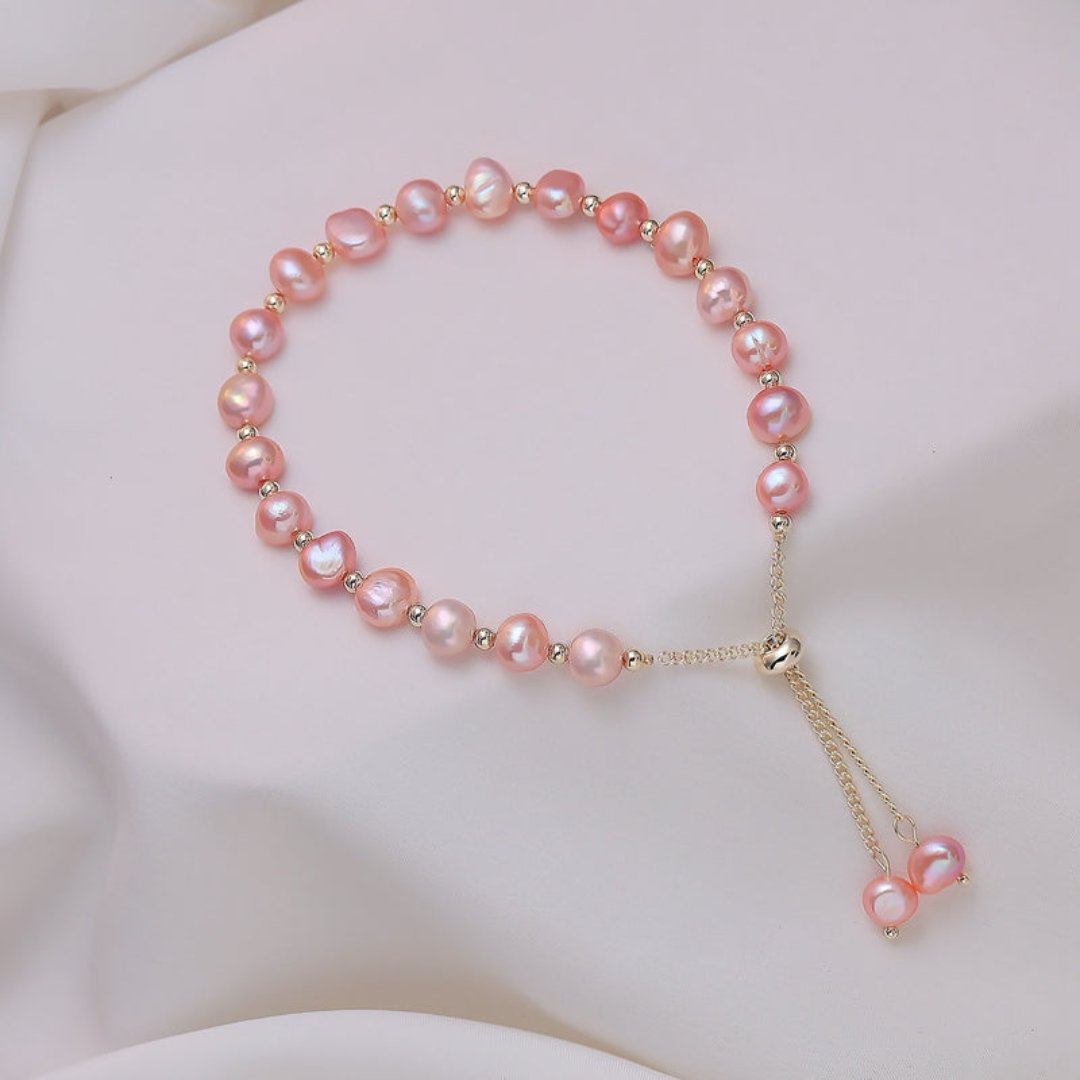 Elegant Natural Pearl Bracelet - Bracelets - Pretland | Spiritual Crystals & Jewelry