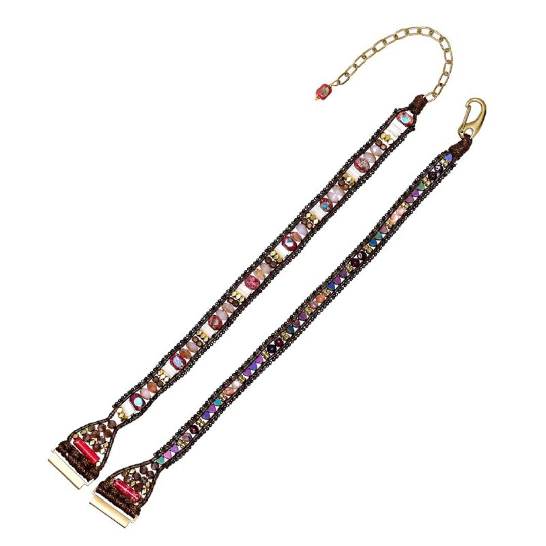 Boho Unique Stones Samsung Watch Strap - Samsung Watch Straps - Pretland | Spiritual Crystals & Jewelry