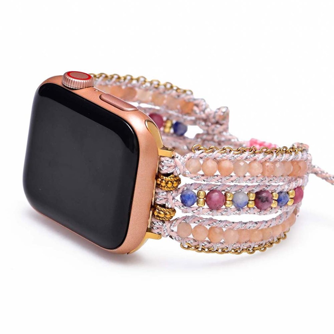 Spiritual Sunstone Apple Watch Strap - Apple Watch Straps - Pretland | Spiritual Crystals & Jewelry
