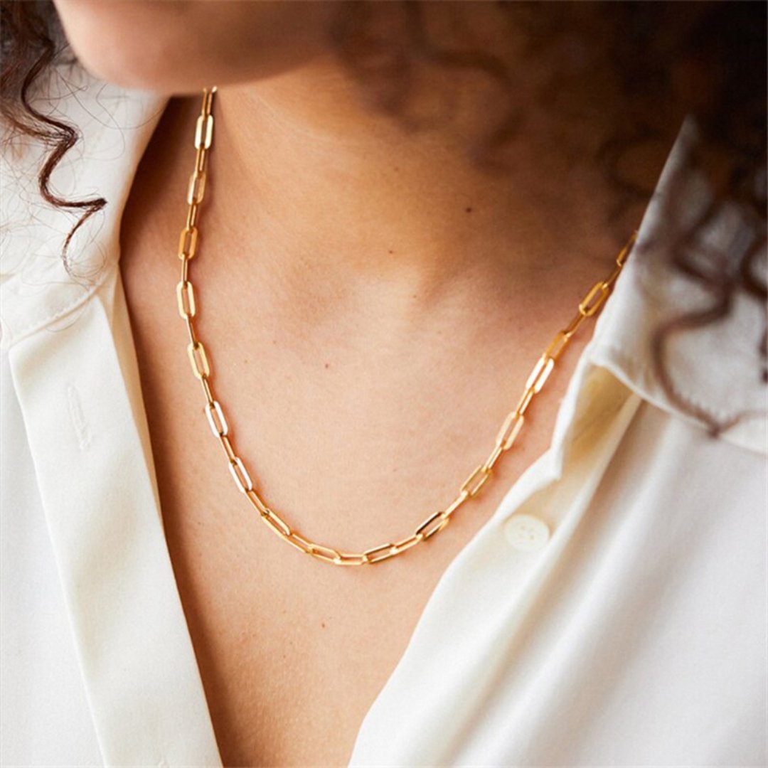 Athena Chain 925 Sterling Silver Necklace - Necklaces - Pretland | Spiritual Crystals & Jewelry