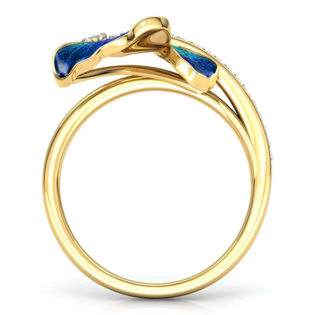 Butterfly Spirit Crystal Ring - Rings - Pretland | Spiritual Crystals & Jewelry