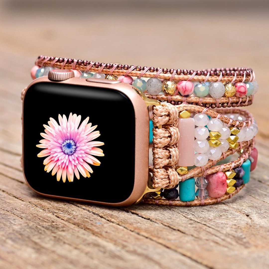 Spiritual Sunstones Apple Watch Strap - Apple Watch Straps - Pretland | Spiritual Crystals & Jewelry