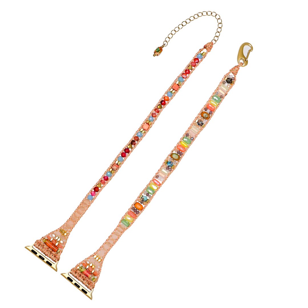 Vegan Colorful Emperor Apple Watch Strap - Apple Watch Straps - Pretland | Spiritual Crystals & Jewelry