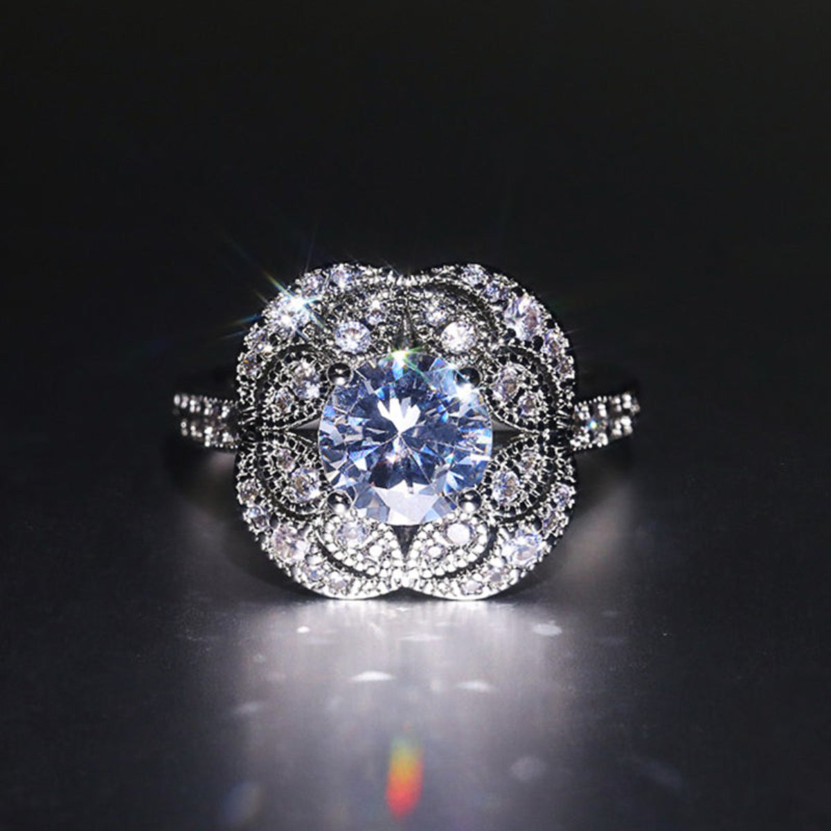 Luxury Design Ring - Rings - Pretland | Spiritual Crystals & Jewelry