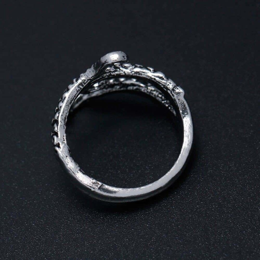 Boho Octopus Ring - Rings - Pretland | Spiritual Crystals & Jewelry