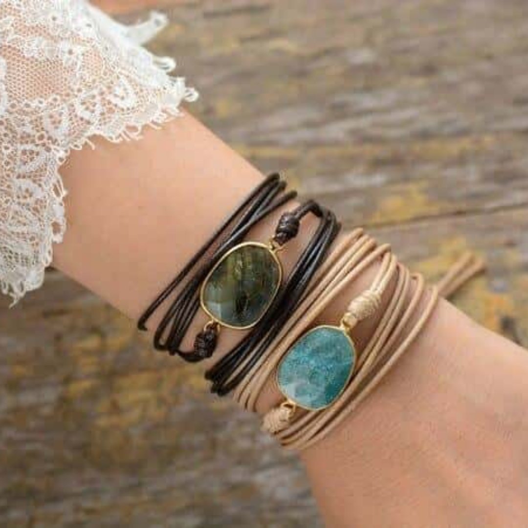 Boho Wrap Bracelet - Wrap Bracelets - Pretland | Spiritual Crystals & Jewelry