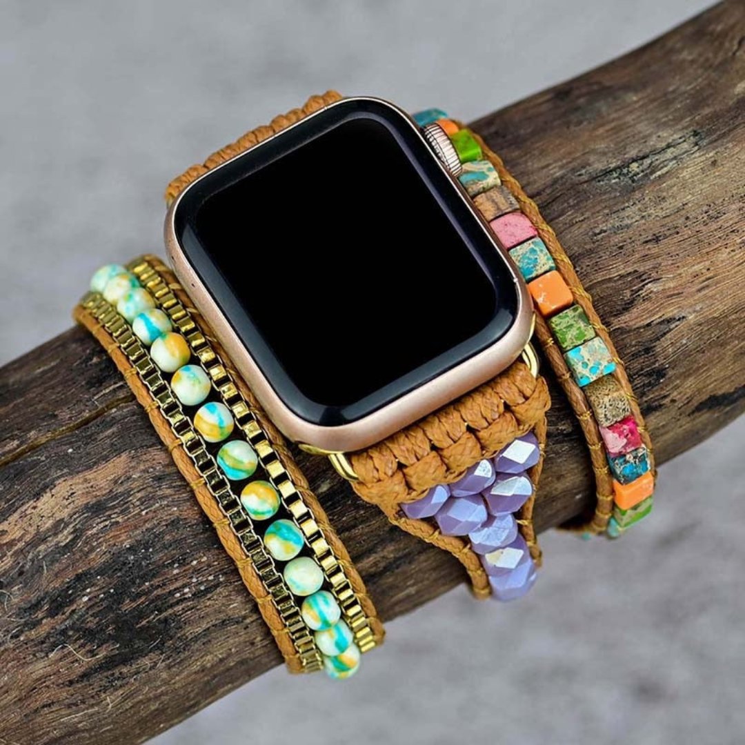 Boho Emperor Apple Watch Strap - Apple Watch Straps - Pretland | Spiritual Crystals & Jewelry