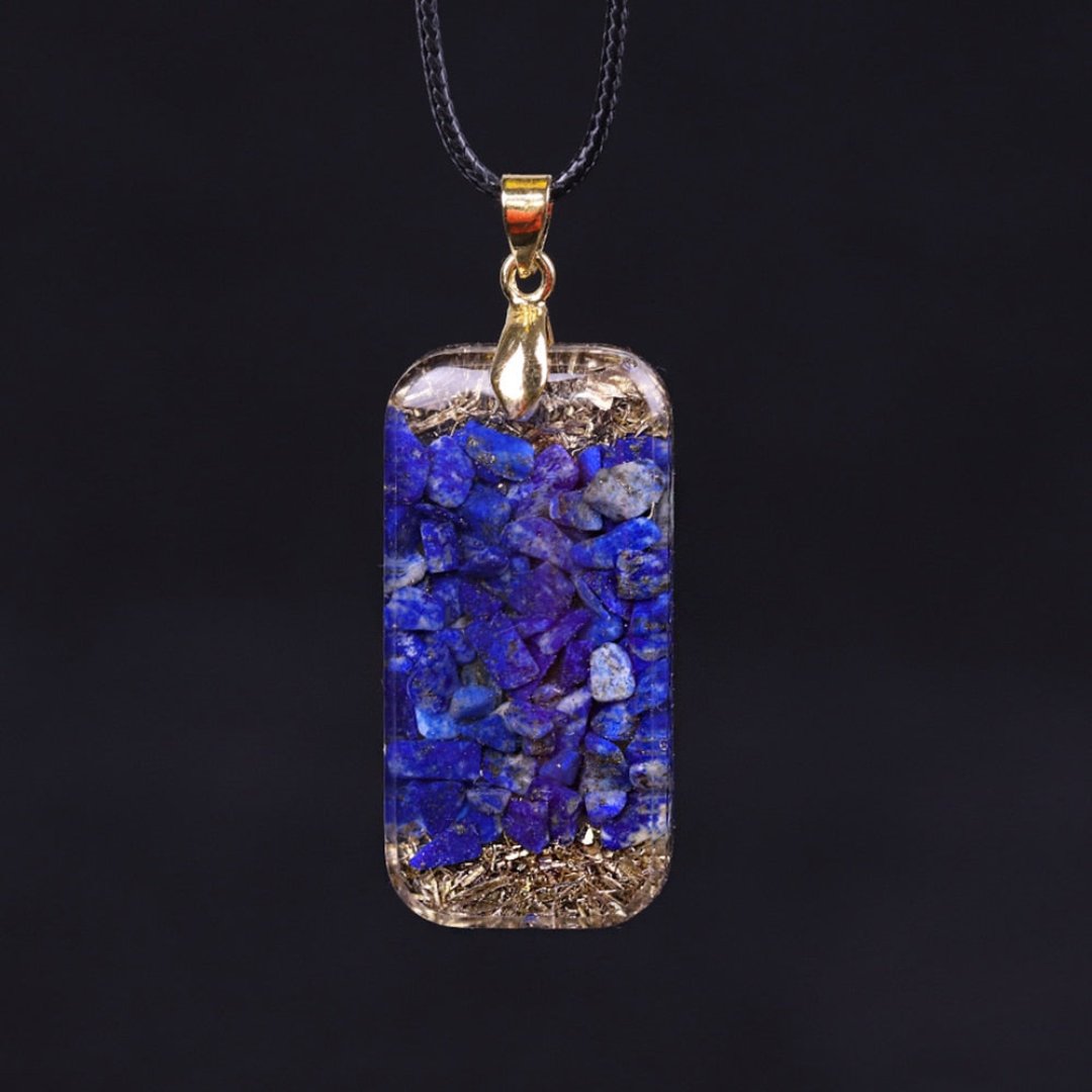 Lapis Lazuli Energy Necklace - Necklaces - Pretland | Spiritual Crystals & Jewelry