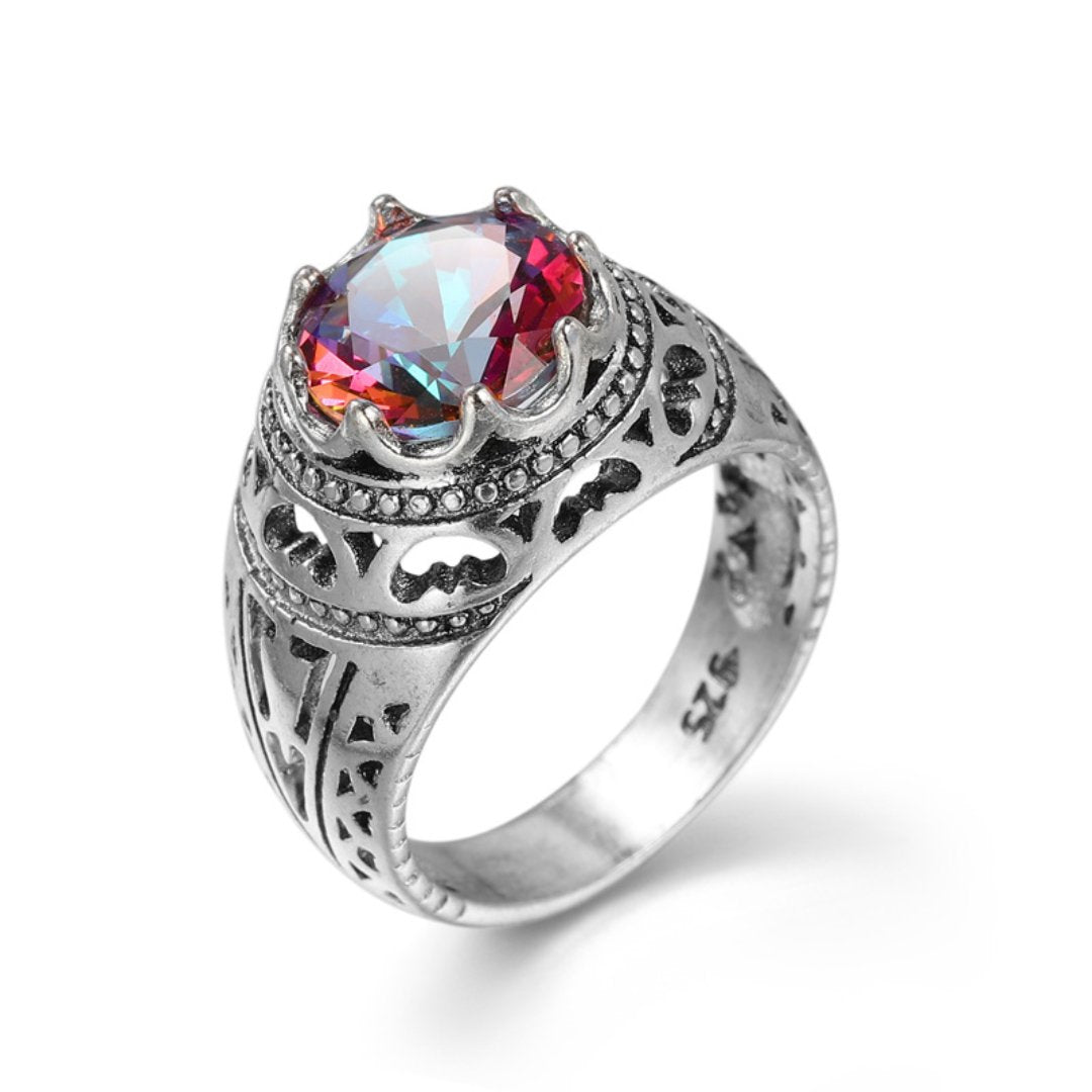 Royal Topaz 925 Sterling Silver Ring - Rings - Pretland | Spiritual Crystals & Jewelry