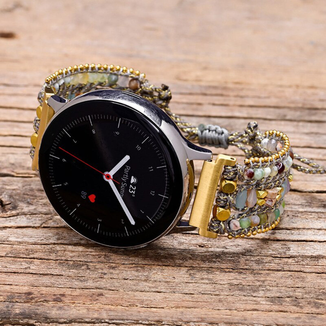 Gorgeous Agate Samsung Watch Strap - Samsung Watch Straps - Pretland | Spiritual Crystals & Jewelry
