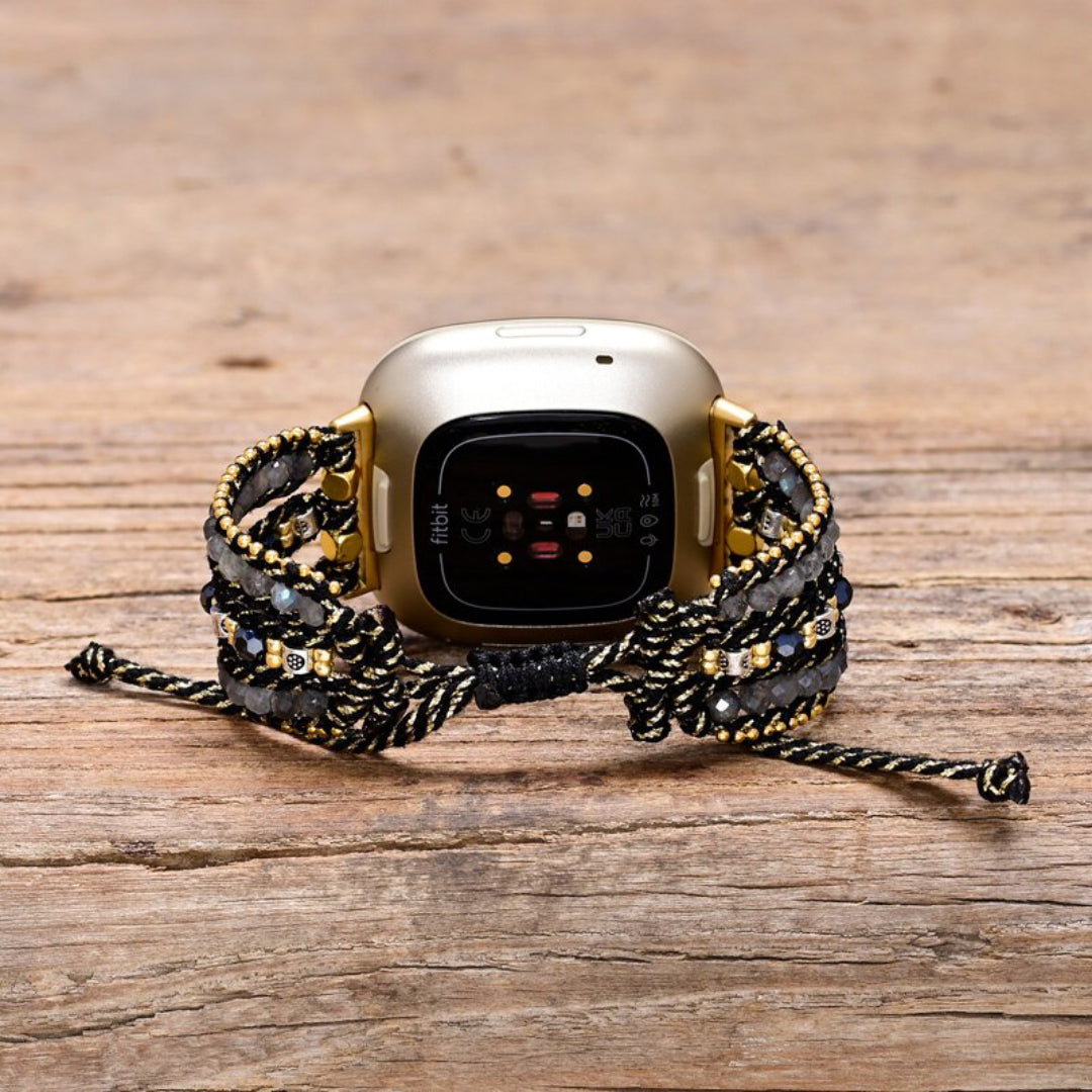 Charming Labradorite Fitbit Watch Strap - Fitbit Watch Straps - Pretland | Spiritual Crystals & Jewelry
