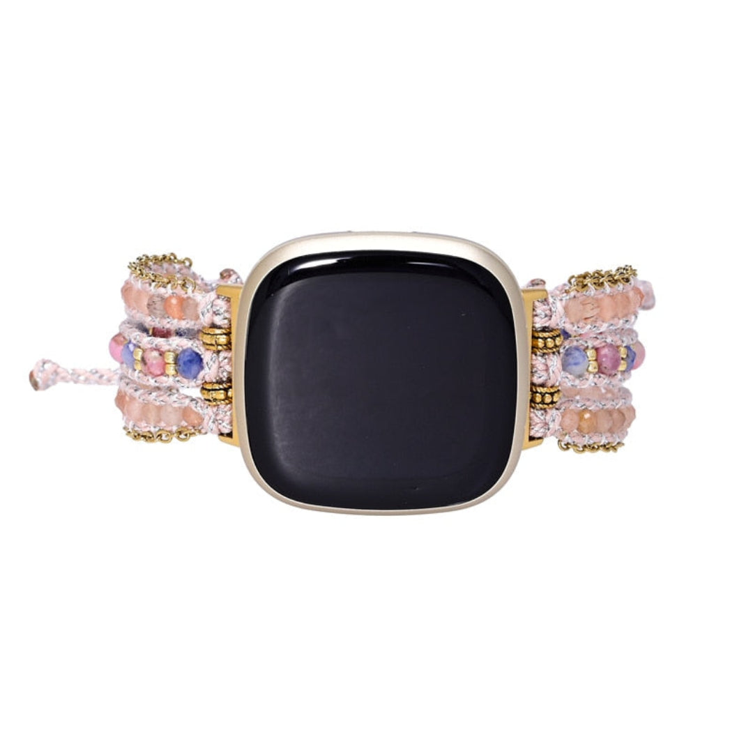 Bohemian Sunstone Fitbit Watch Strap - Fitbit Watch Straps - Pretland | Spiritual Crystals & Jewelry