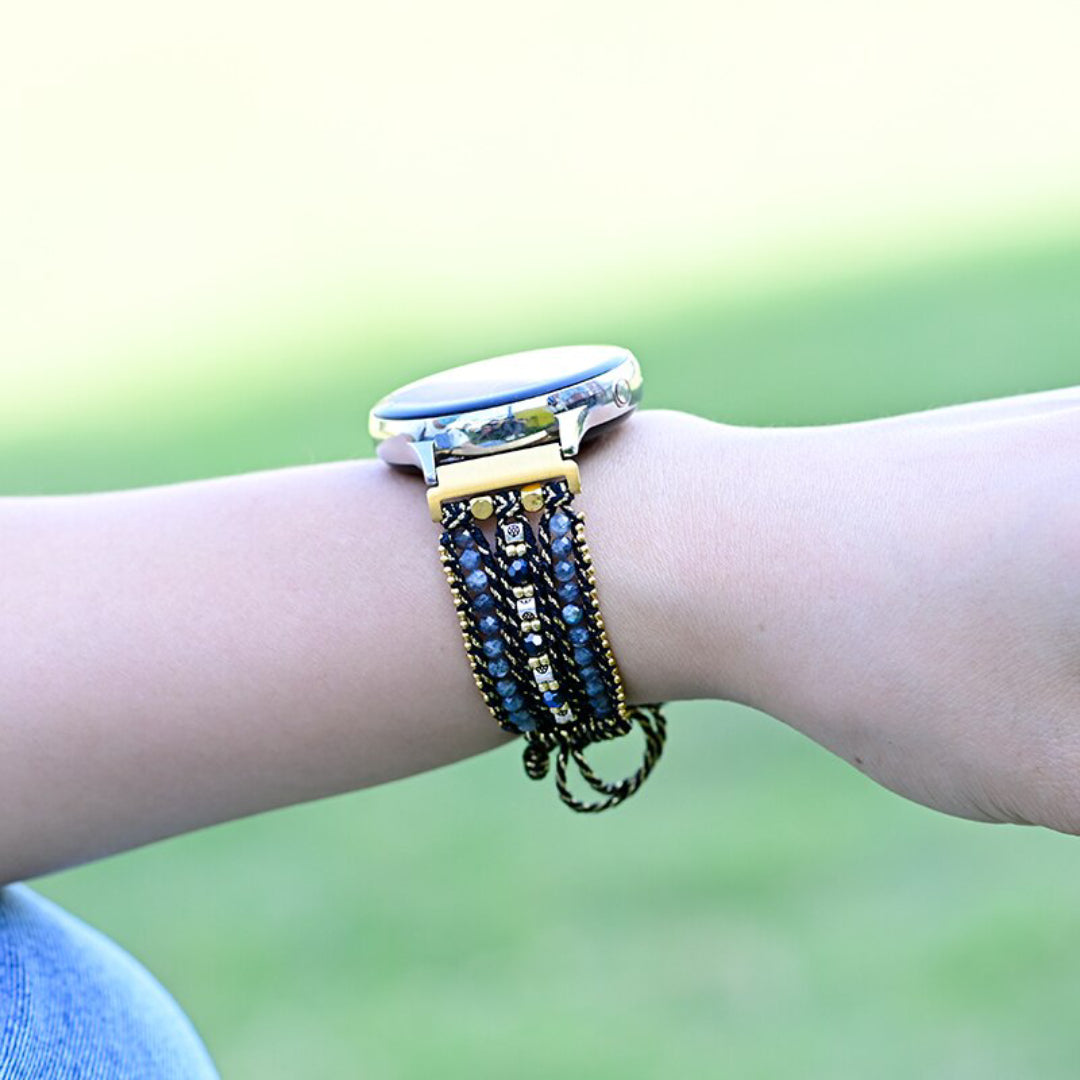 Charming Labradorite Samsung Watch Strap - Samsung Watch Straps - Pretland | Spiritual Crystals & Jewelry