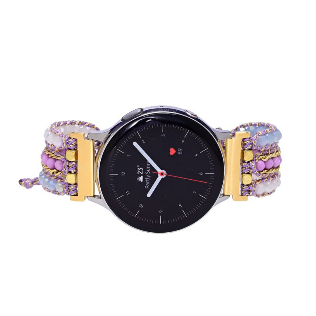 Purple Mica Samsung Watch Strap - Samsung Watch Straps - Pretland | Spiritual Crystals & Jewelry