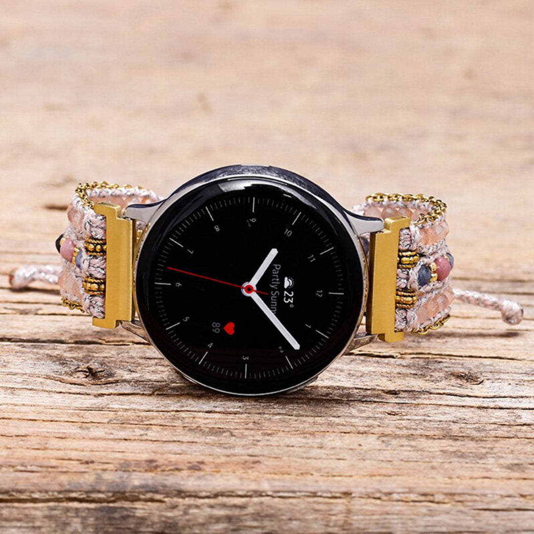 Bohemian Sunstones Samsung Watch Strap - Samsung Watch Straps - Pretland | Spiritual Crystals & Jewelry