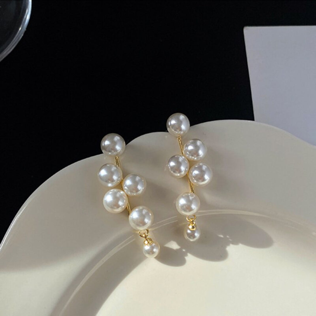 Vintage Pearl Drop Earrings - Earrings - Pretland | Spiritual Crystals & Jewelry