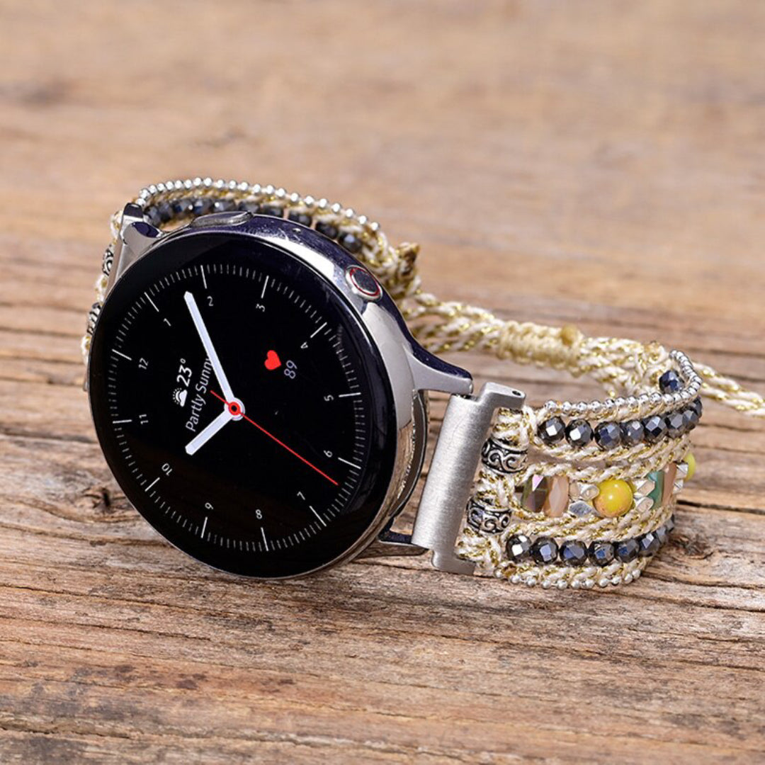 Stylish Emperor Stone Samsung Watch Strap - Samsung Watch Straps - Pretland | Spiritual Crystals & Jewelry