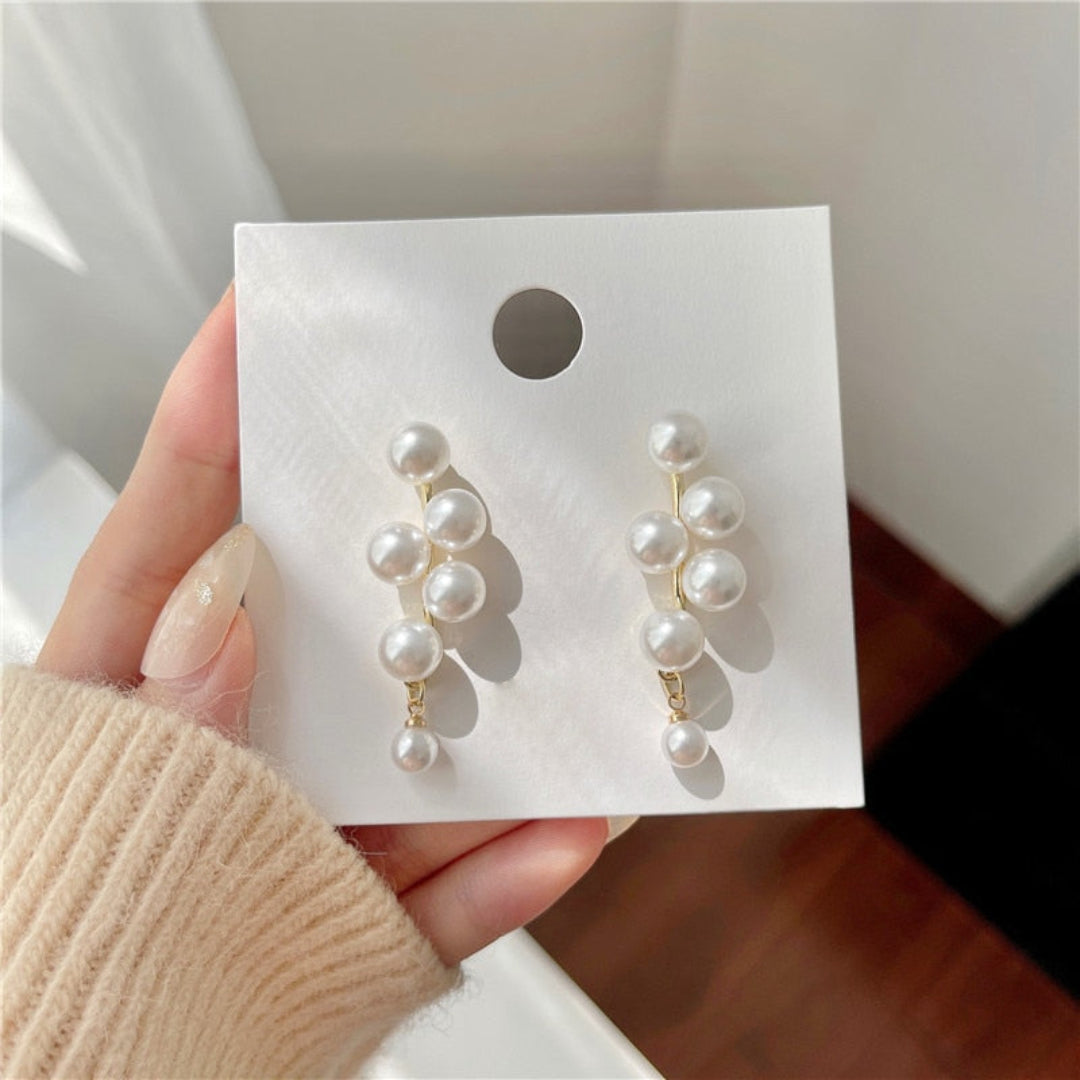 Vintage Pearl Drop Earrings - Earrings - Pretland | Spiritual Crystals & Jewelry