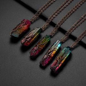 Orgone 7 Chakra Healing Pendant - Necklaces - Pretland | Spiritual Crystals & Jewelry