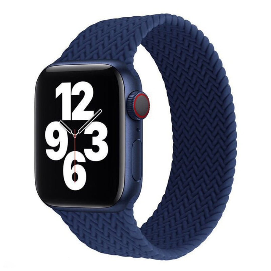 Braided Solo Blue Apple Watch Strap - Apple Watch Straps - Pretland | Spiritual Crystals & Jewelry