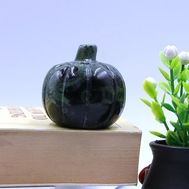 Halloween Pumpkins Natural Stone