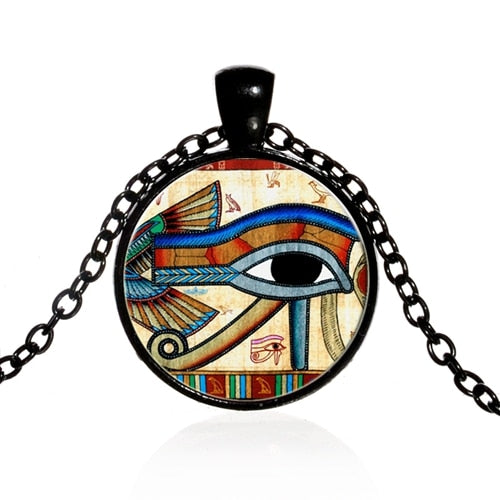 Egyptian Gods Power Mandala Necklace - Style 4 - Necklaces - Pretland | Spiritual Crystals & Jewelry