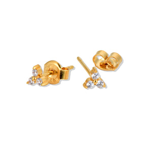 Minimalist Stud 24K Gold Vermeil Earrings