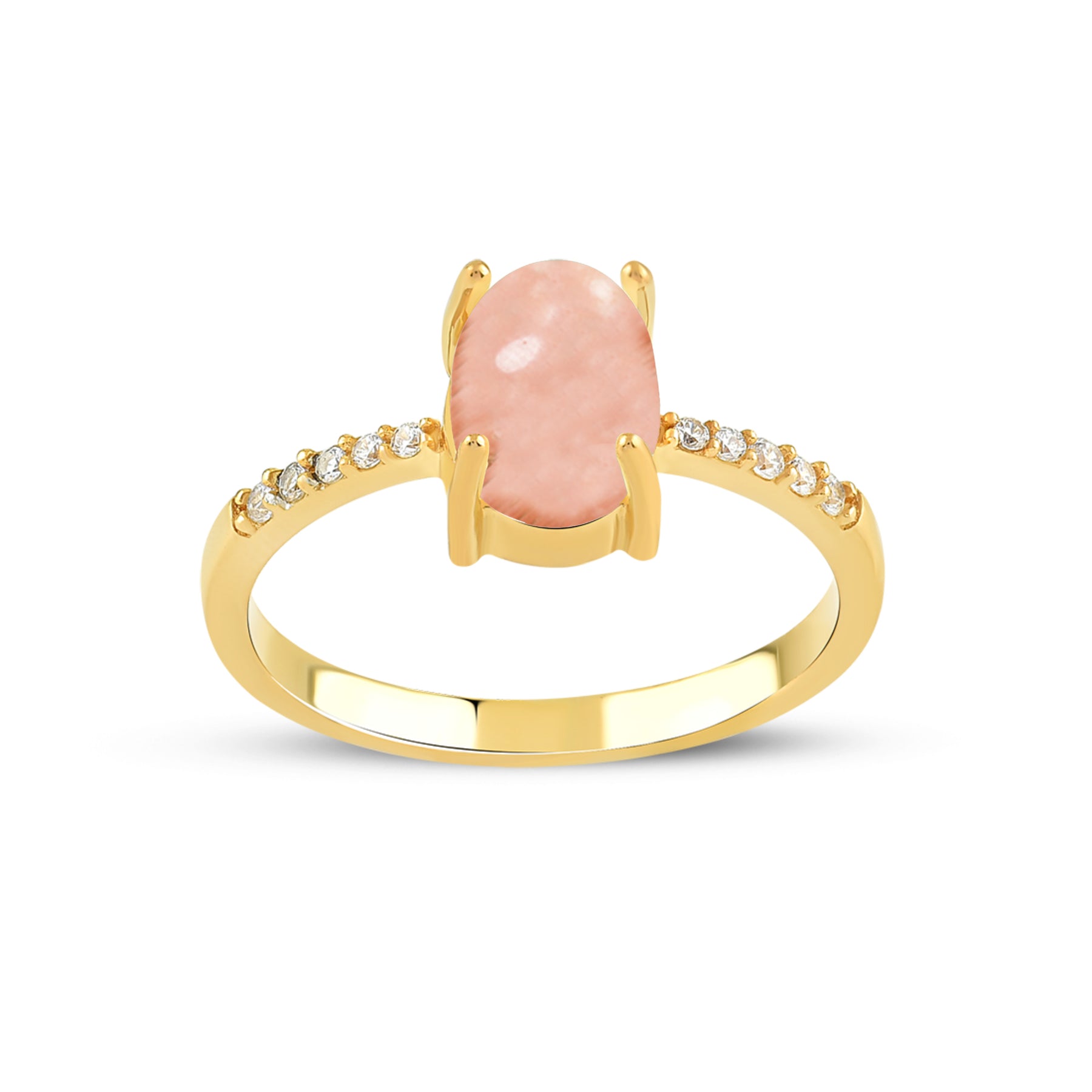 Scintillante Pink Gold Ring