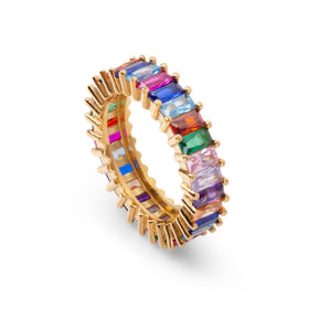 Helen Chakra 24K Gold Ring - Gold Vermeil Ring - Pretland | Spiritual Crystals & Jewelry