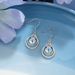 Boho Moonstone 925 Sterling Silver Earrings - Drop Earrings - Pretland | Spiritual Crystals & Jewelry