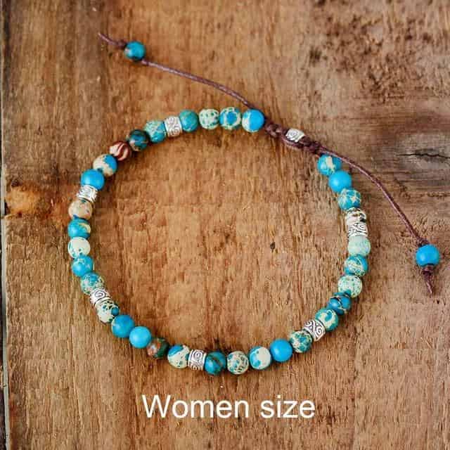Fancy Jasper Bracelet - Turquoise Women - Bracelets - Pretland | Spiritual Crystals & Jewelry