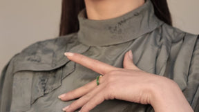 Helen Emerald Ring