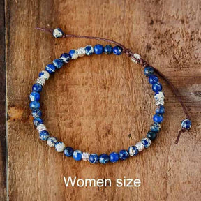 Fancy Jasper Bracelet - Blue Women - Bracelets - Pretland | Spiritual Crystals & Jewelry