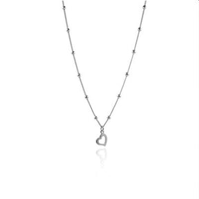Amour 925 Sterling Silver Necklace - Silver - Necklaces - Pretland | Spiritual Crystals & Jewelry