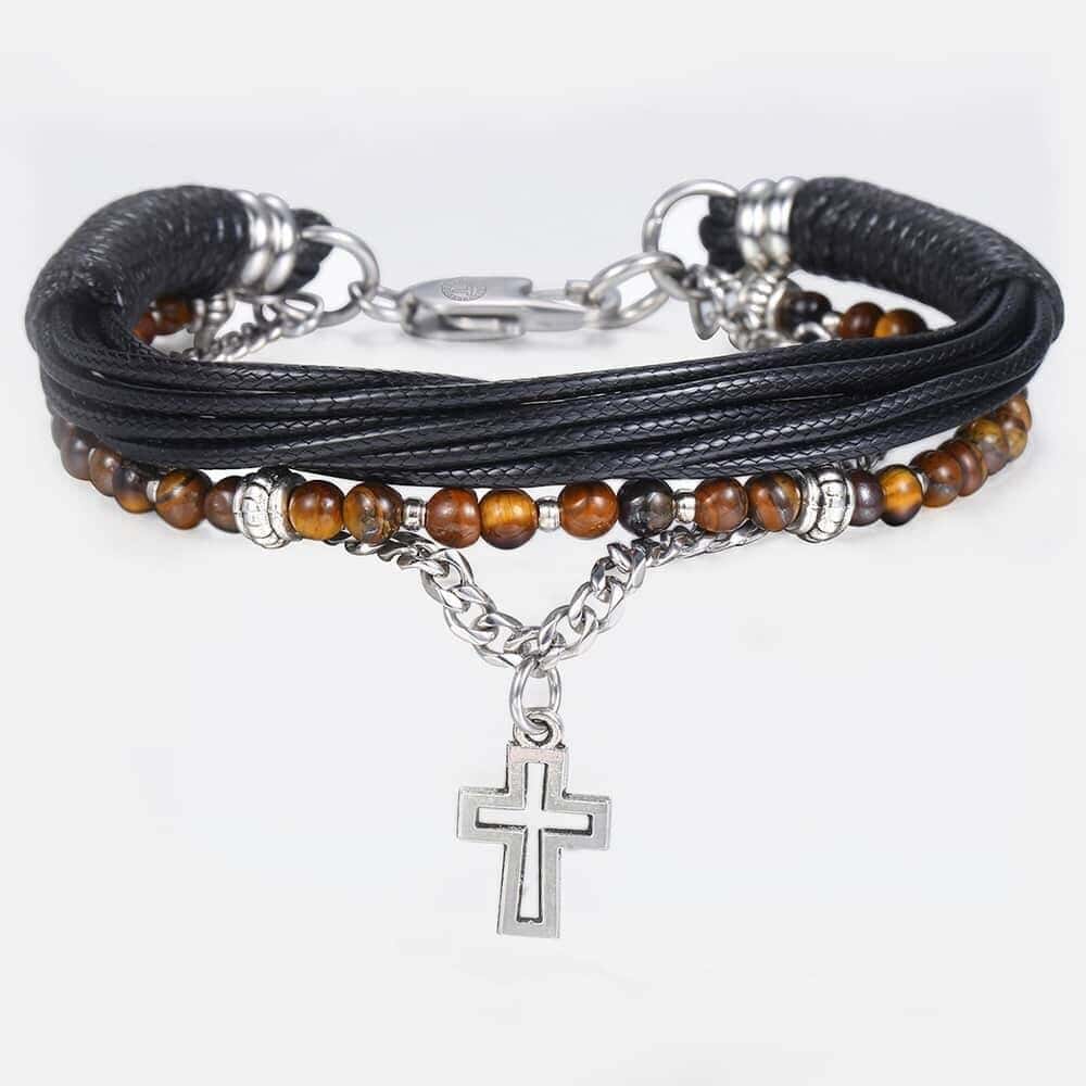 Elegant Tiger-Eye Bracelet - Bracelets - Pretland | Spiritual Crystals & Jewelry