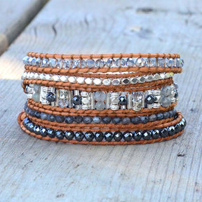 Spiritual Boho Chic Wrap Bracelet - Wrap Bracelets - Pretland | Spiritual Crystals & Jewelry
