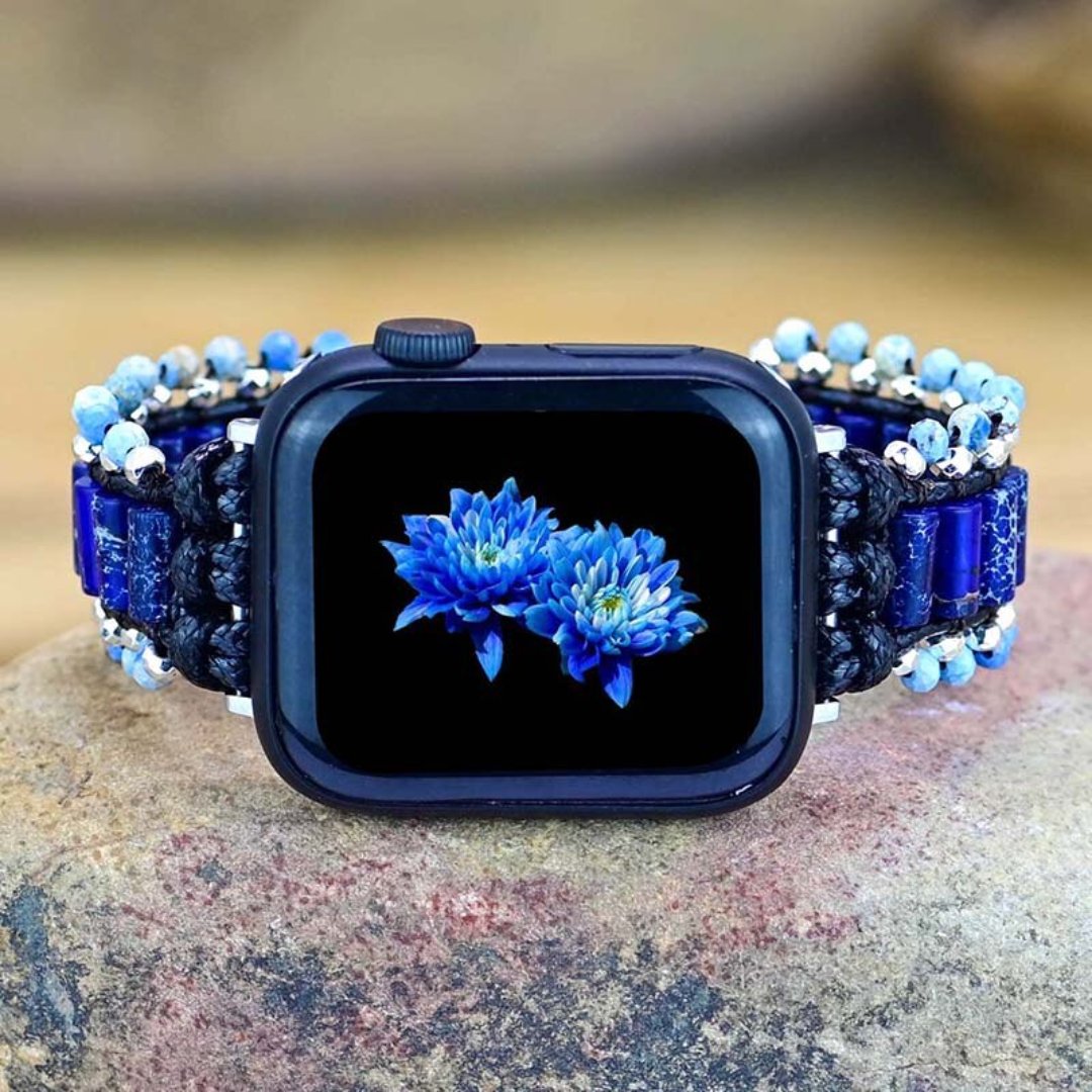 Special Blue Emperor Apple Watch Strap - Apple Watch Straps - Pretland | Spiritual Crystals & Jewelry