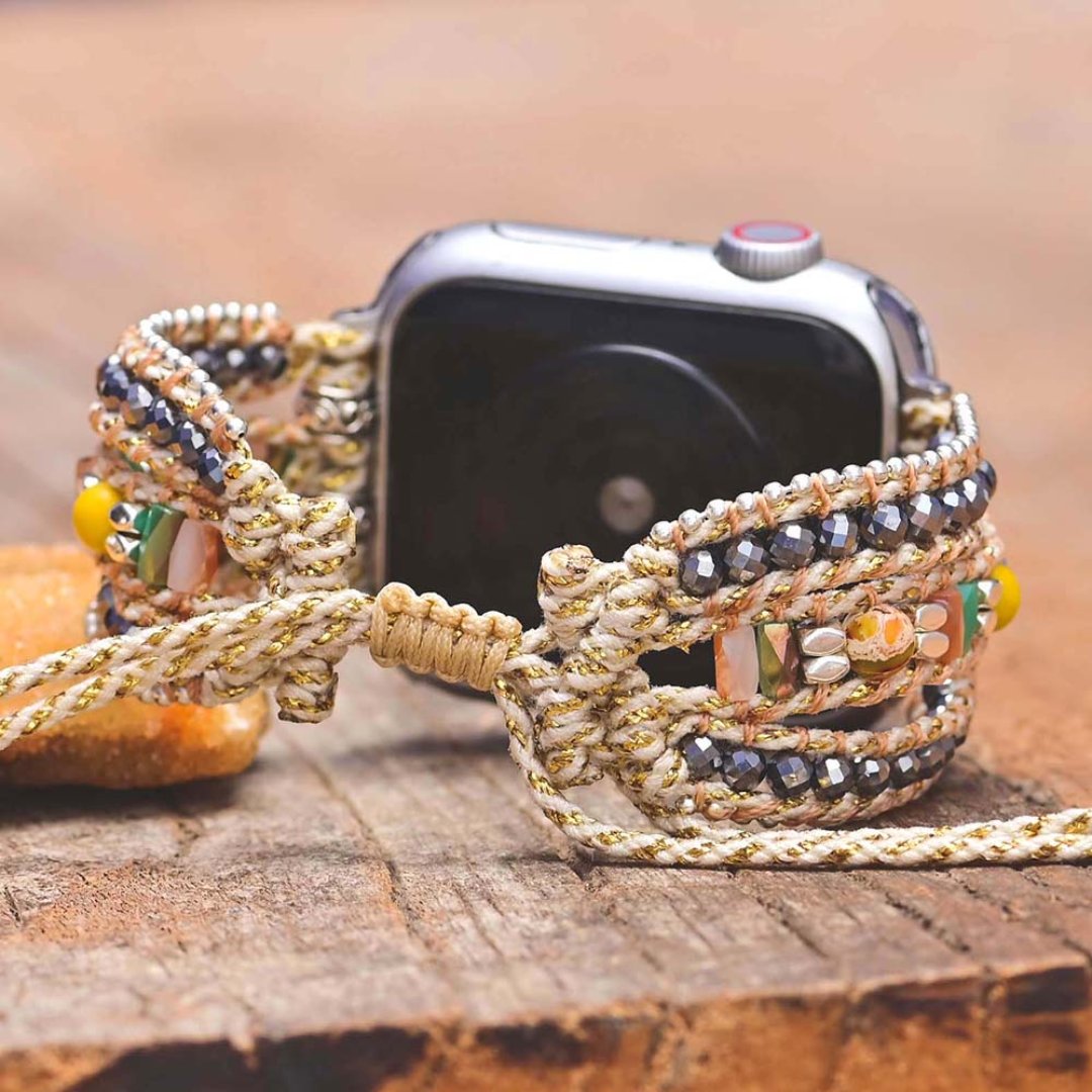 Stylish Emperor Stone Apple Watch Strap - Apple Watch Straps - Pretland | Spiritual Crystals & Jewelry