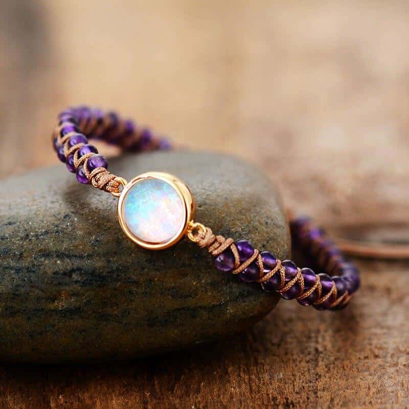 Deep Opal Bracelet - Bracelets - Pretland | Spiritual Crystals & Jewelry