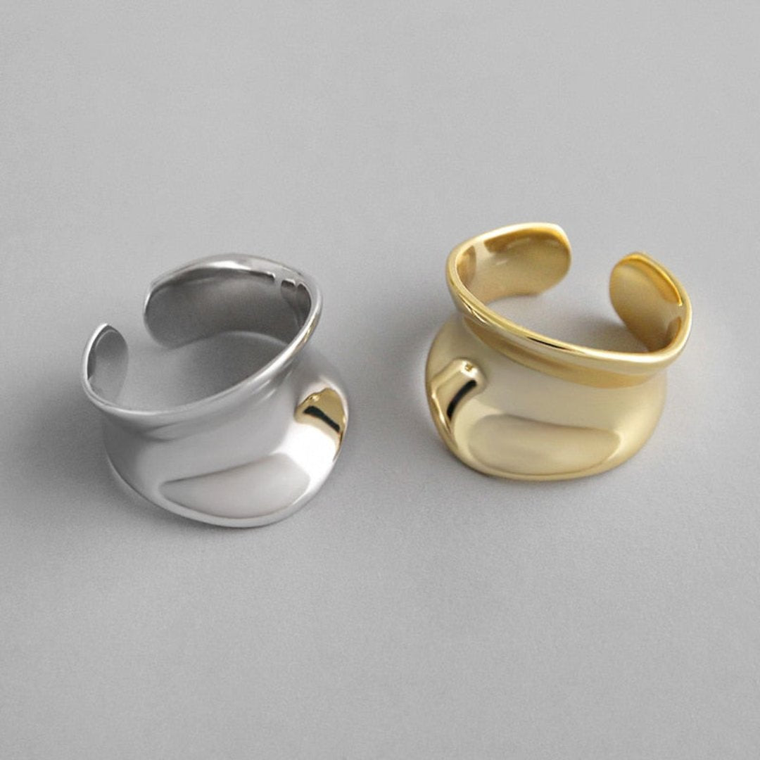 Eris 925 Sterling Silver Adjustable Ring - Rings - Pretland | Spiritual Crystals & Jewelry