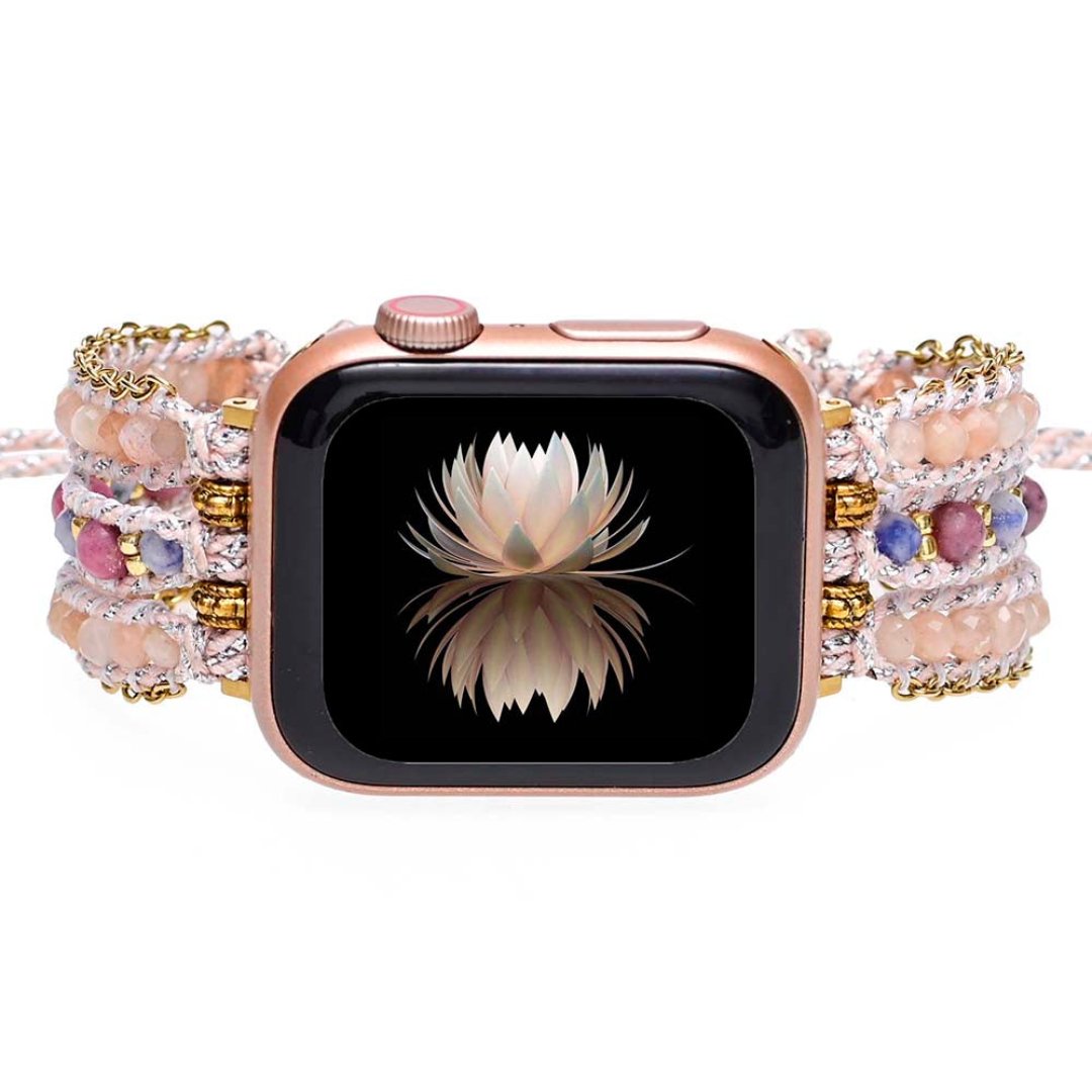 Spiritual Sunstone Apple Watch Strap - Apple Watch Straps - Pretland | Spiritual Crystals & Jewelry