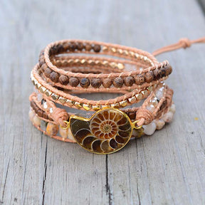 Sunstone Energy & Protection Bracelet - Wrap Bracelets - Pretland | Spiritual Crystals & Jewelry