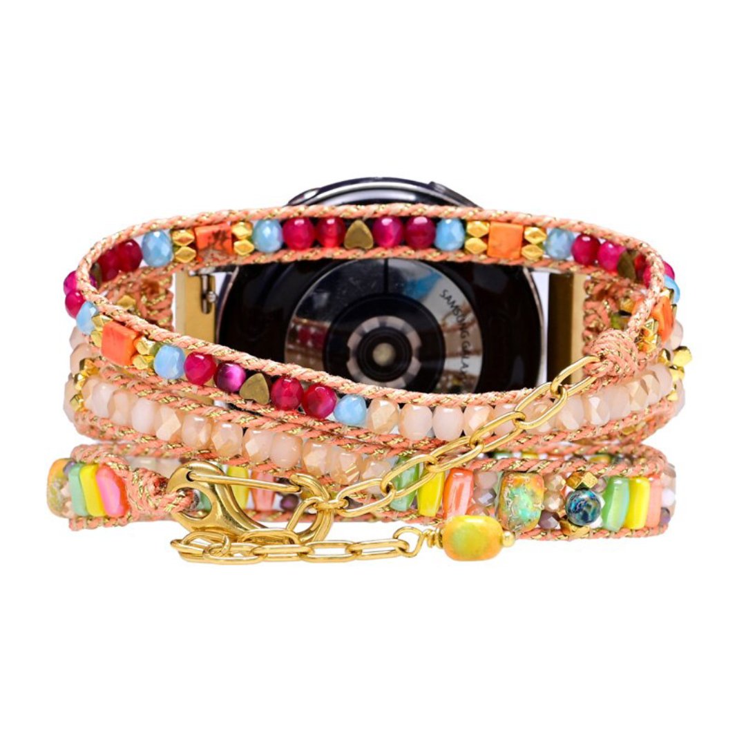 Creative Colorful Stone Samsung Watch Strap - Samsung Watch Straps - Pretland | Spiritual Crystals & Jewelry