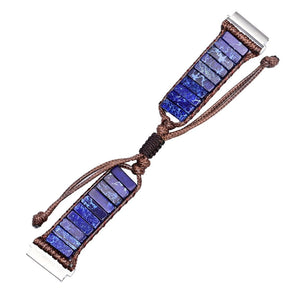 Natural Blue Jasper Samsung Watch Strap - Samsung Watch Straps - Pretland | Spiritual Crystals & Jewelry