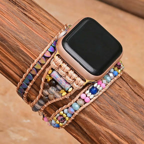 Lovely Hematite Apple Watch Strap - Apple Watch Straps - Pretland | Spiritual Crystals & Jewelry